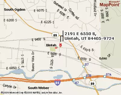 Uintah City Hall Location