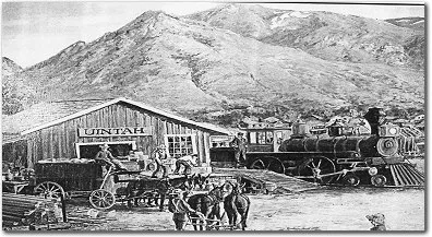 Graphical Representation of Uintah as a Boomtown