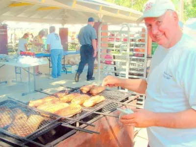 Master Chef of the Salmon Bake, Jerry Smith