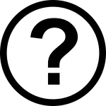 Icon Round Question Mark
